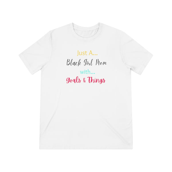Just A Black Girl Mom Unisex Triblend Tee