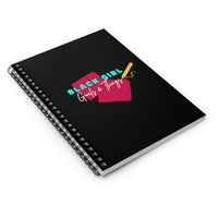 Black Girl Goals & Things Logo Spiral Notebook