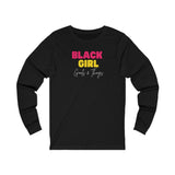 Black Girl Goals & Things Long Sleeve Tee