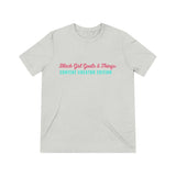 Black Girl Goals & Things: Content Creator Edition Unisex Triblend Tee