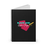 Black Girl Goals & Things Logo Spiral Notebook