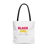 Black Girl Goals & Things Tote Bag