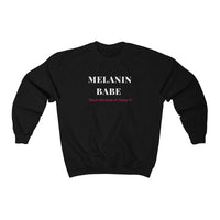 Melanin Babe Unisex Heavy Blend™ Crewneck Sweatshirt
